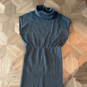 Alice and Olivia NEW deep grey turtleneck dress - size medium ($30)